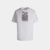 T-Shirt Aus Baumwolle In Weiß Mit Bally-Crest