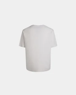 T-Shirt Aus Baumwolle In Weiß Aus Der Adrien Brody Travel-Kollektion