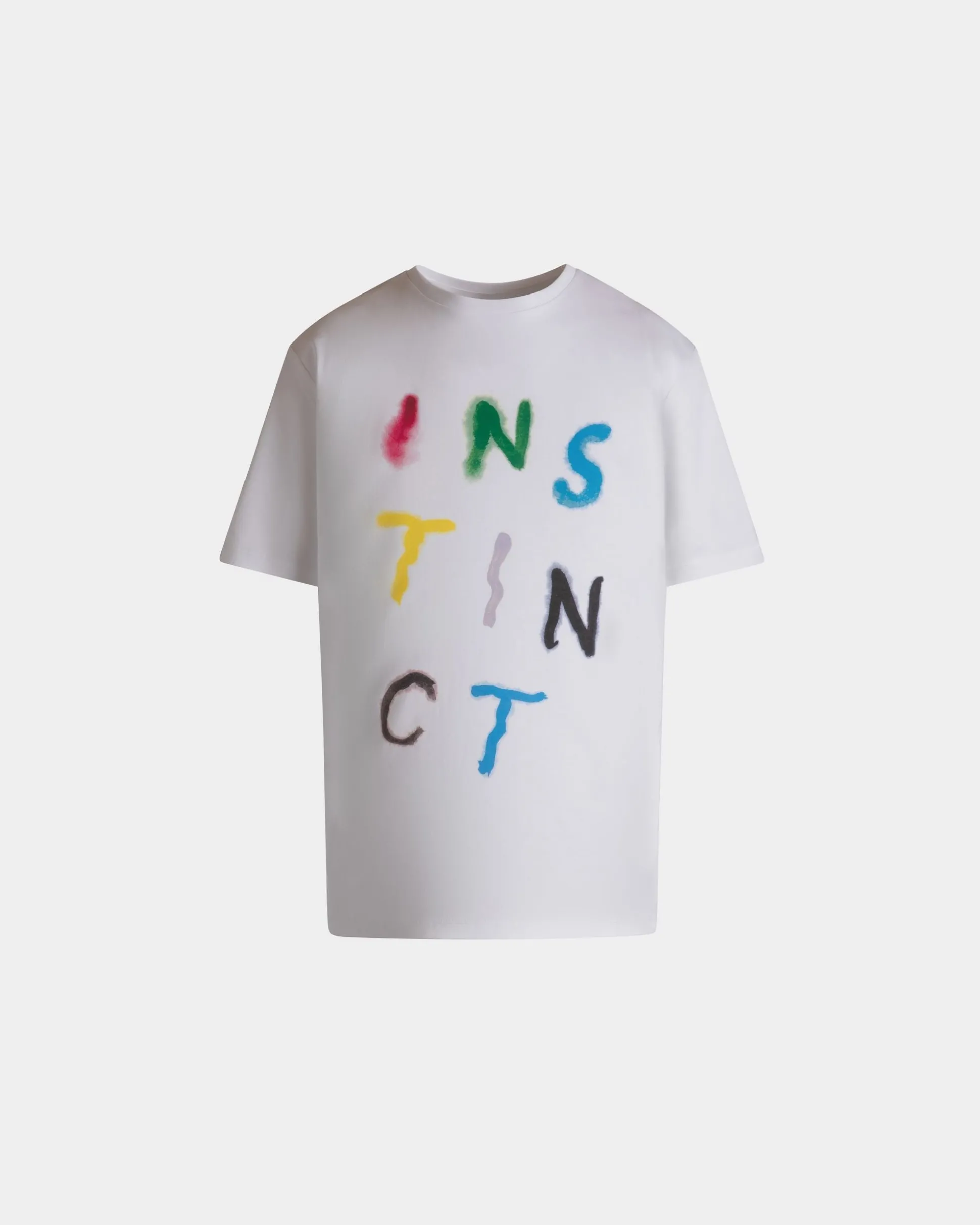 T-Shirt Bally Instinct Aus Baumwolle In Weiß