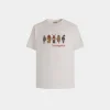 T-Shirt Mit Forest Mask Aus Baumwolle In Weiß