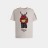 T-Shirt Mit Forest Mask Aus Baumwolle In Weiß