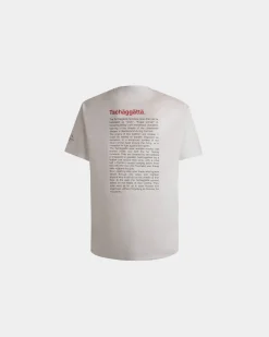 T-Shirt Mit Forest Mask Aus Baumwolle In Weiß