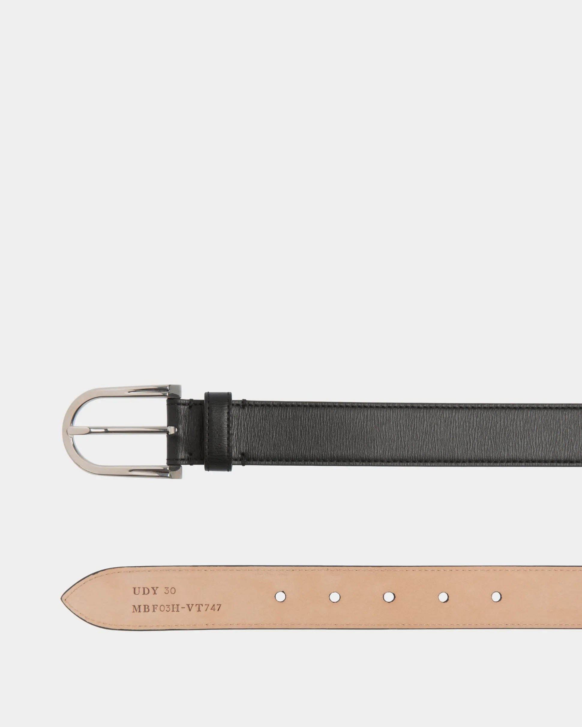 Udy 30 mm Gürtel Aus Leder In Schwarz