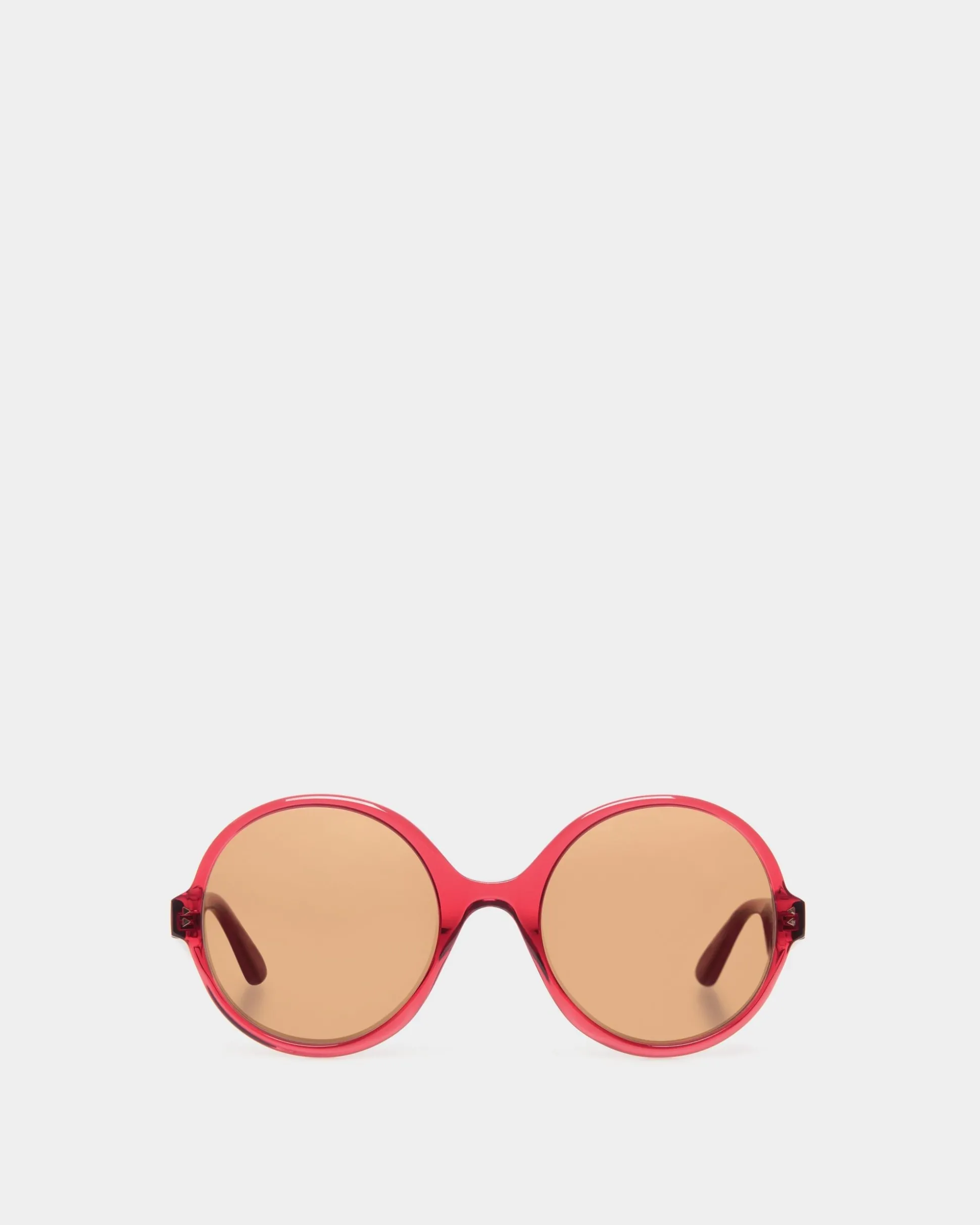 Ursula Sonnenbrille Aus Rotem Acetat