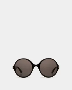 Ursula Sonnenbrille Aus Schwarzem Acetat