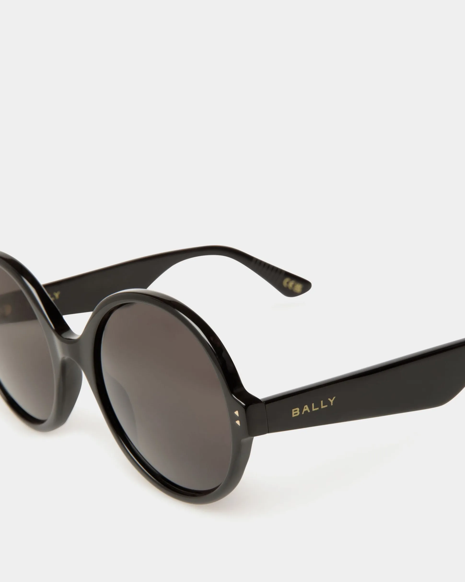 Ursula Sonnenbrille Aus Schwarzem Acetat