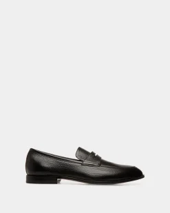 Webb Leder-Loafer In Schwarz