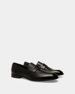 Webb Leder-Loafer In Schwarz