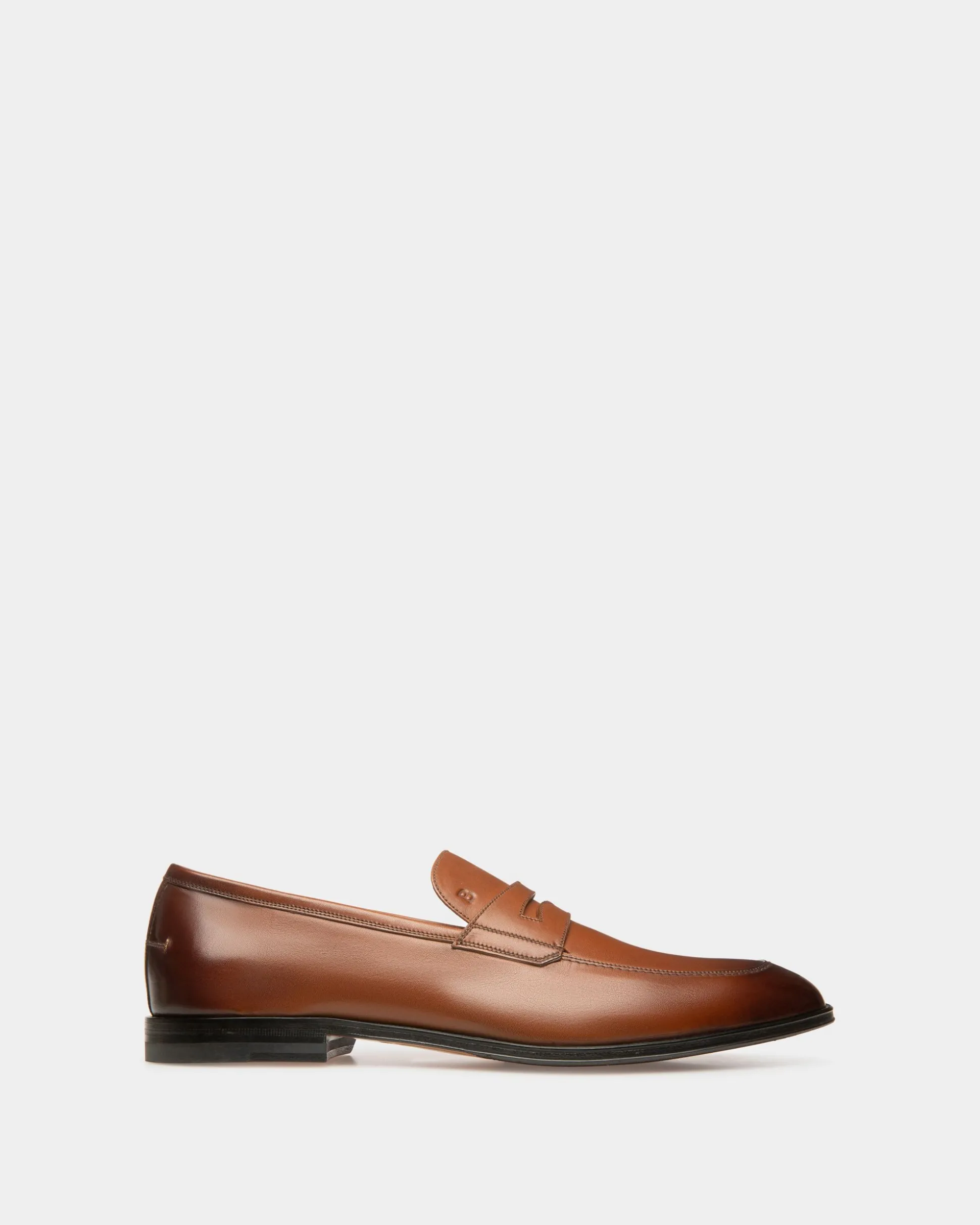 Webb Loafer Aus Braunem Leder