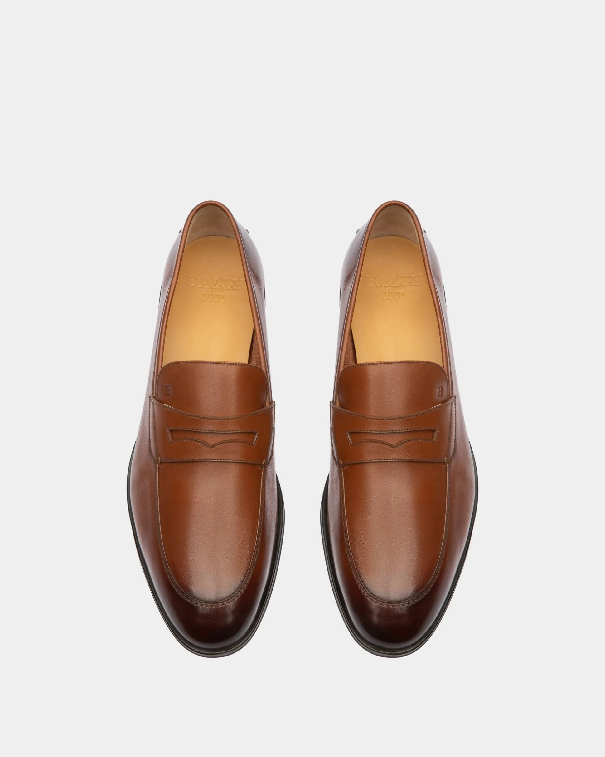 Webb Loafer Aus Braunem Leder
