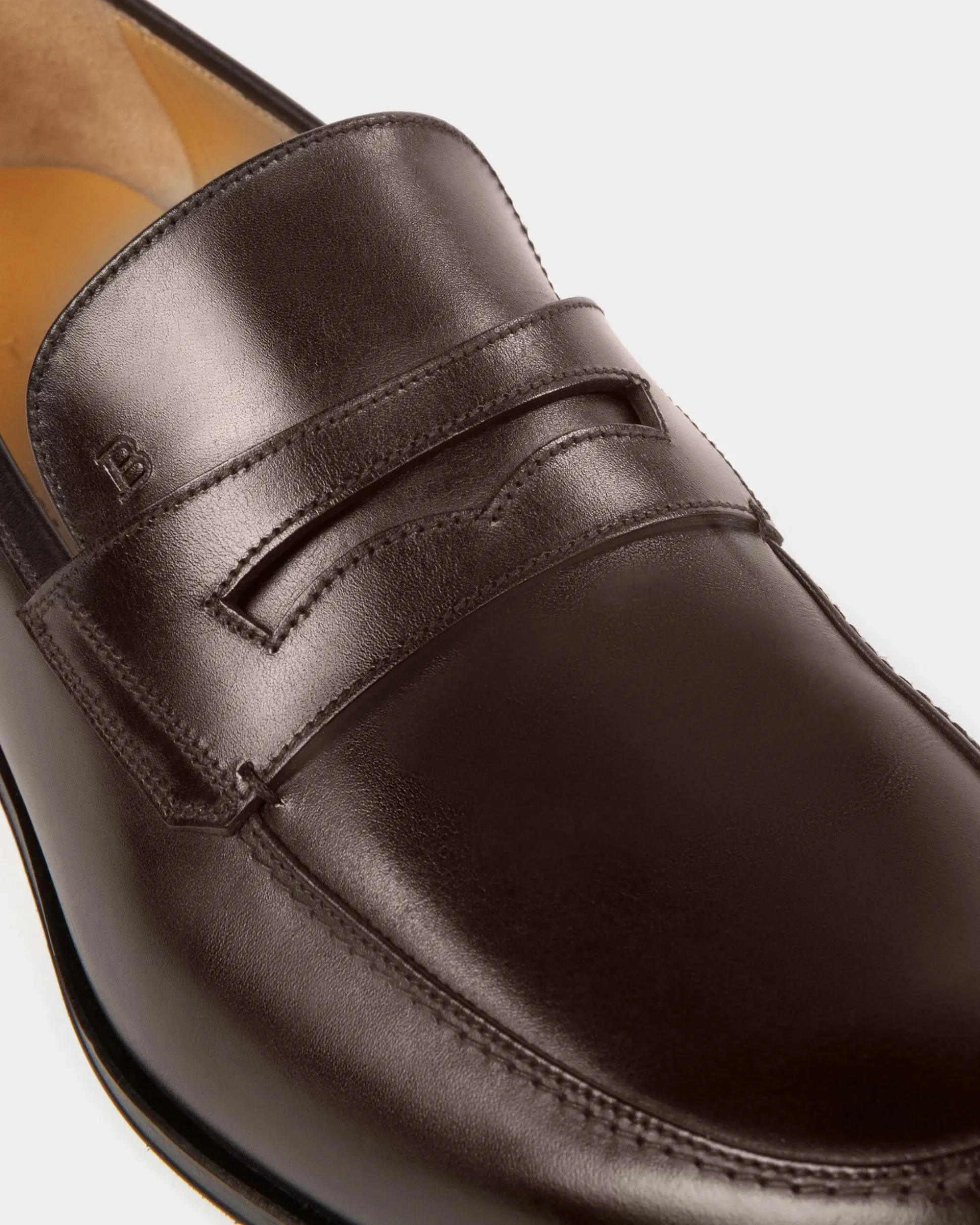 Webb Loafer Aus Braunem Leder