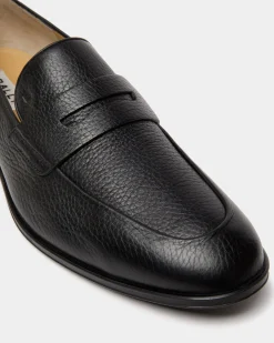 Westminster Loafer Aus Hirschleder In Schwarz
