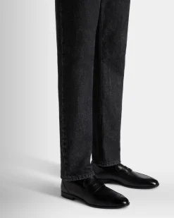 Westminster Loafer Aus Leder In Schwarz