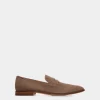 Westminster Loafer Aus Veloursleder In Taupe