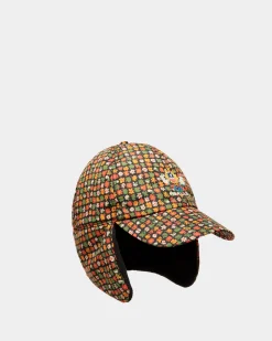 Winter Capsule Aviator-Mütze Mit Alpenblumen Aus Buntem, Recyceltem Nylon