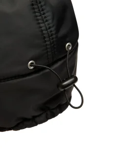 Winter Capsule Aviator-Mütze Mit Alpenblumen Aus Schwarzem Recyceltem Nylon