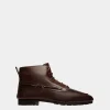 Winter Capsule Stiefeletten Aus Leder In Ebenholzschwarz