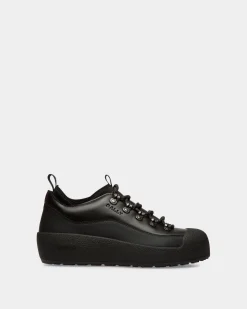 Winter Capsule Stiefelette Aus Schwarzem Leder