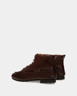 Winter Capsule Stiefeletten Aus Leder In Ebenholzschwarz