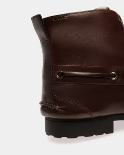 Winter Capsule Stiefeletten Aus Leder In Ebenholzschwarz