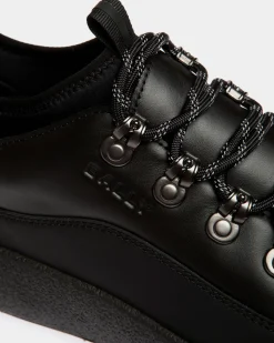 Winter Capsule Stiefelette Aus Schwarzem Leder